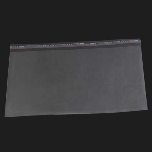 Self Adhesive Seal Plastic Cello Bags 22x36cm (Usable Space 22x33cm), 50pcs
