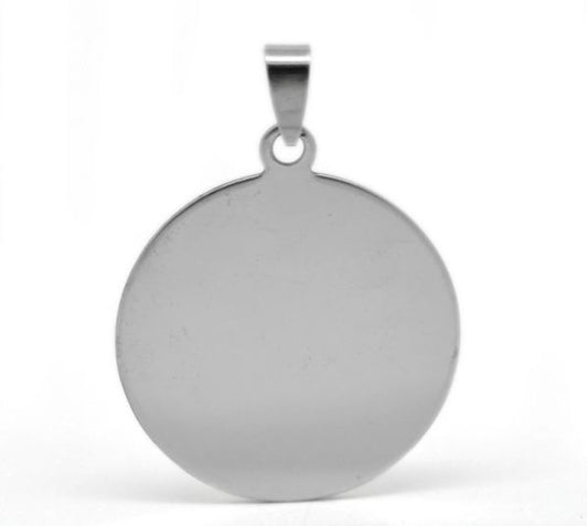 Antique Silver Blanks for Stamping, Pendant Tag, 46x34mm,  5pcs