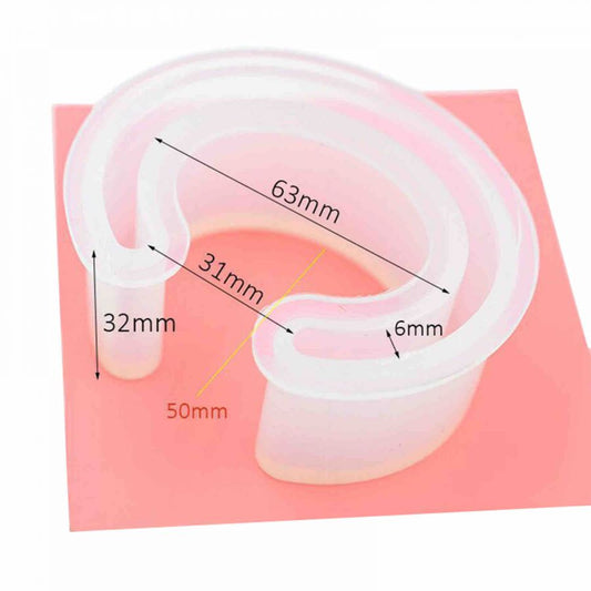 Resin Jewellery Mould, Bracelet Cuff, 1pc