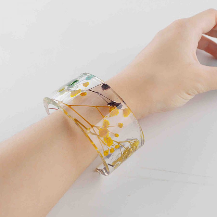 Resin Jewellery Mould, Bracelet Cuff, 1pc