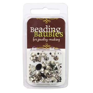 Swarovski Chaton Mix Black appx 4.5grams