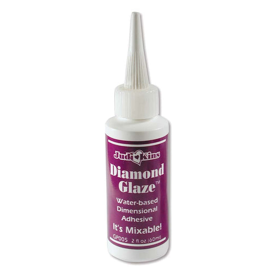 Diamond Glaze, dimensional 3d adhesive, 2oz (60ml) by Judikins - Best Seller
