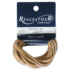 Deerskin Lace Buckskin 1/8" x 2 yards