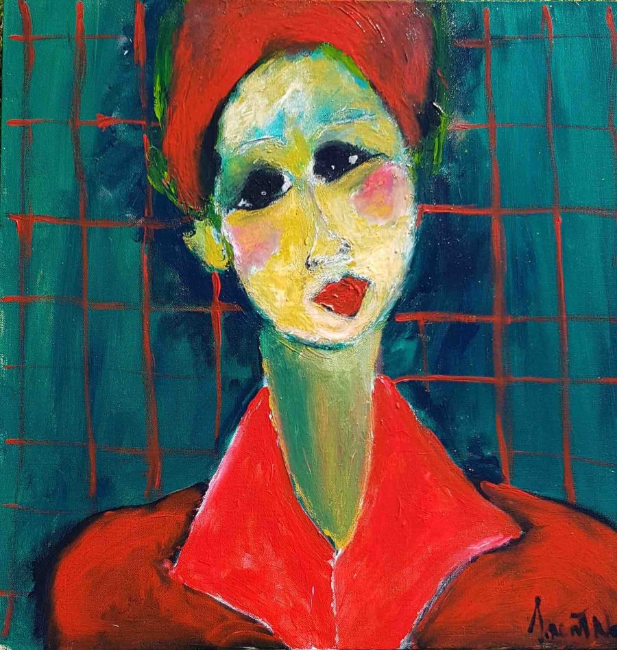 Lady in Red Melbourne Cup by TRENT NATHAN