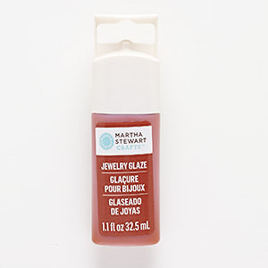 Glaze, red clay. Sold per 1.1-fluid ounce bottle. - Martha Stewart