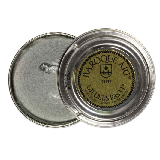 Baroque Art Gilders Paste, Silver, 30ml, 1.5oz