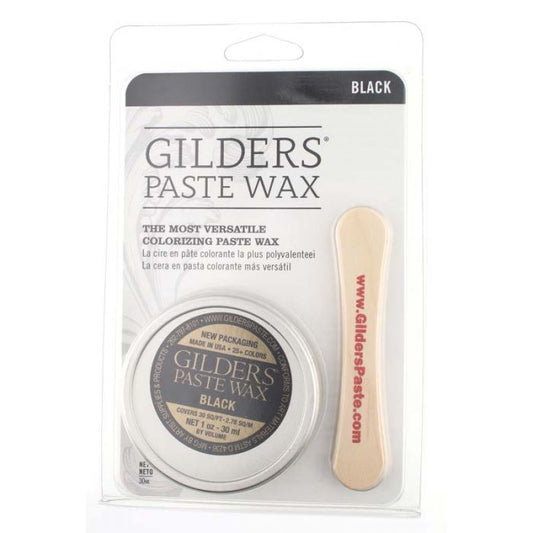 Baroque Art Gilders Paste, Black, 30ml, 1.5oz
