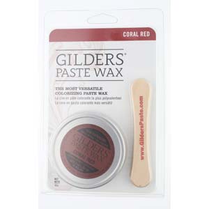 Baroque Art Gilders Paste, Coral Red, 30ml, 1.5oz,