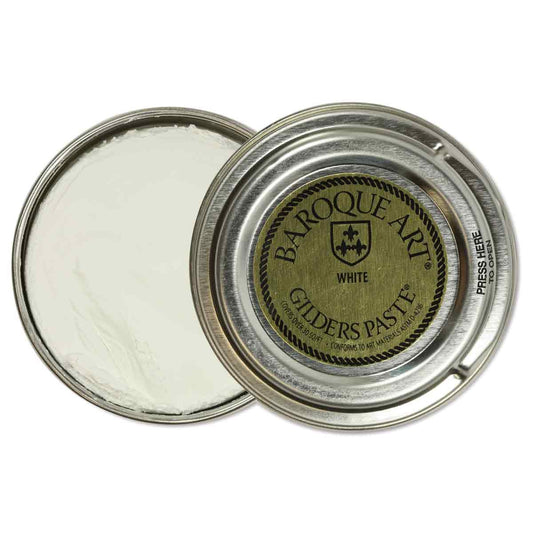 Baroque Art Gilders Paste, White, 30ml, 1.5oz
