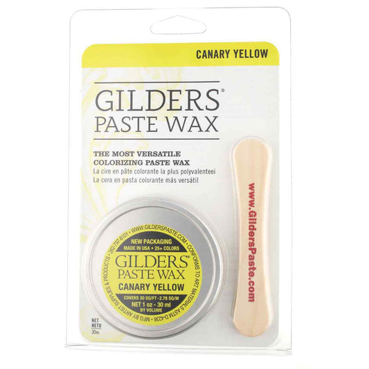 Baroque Art Gilders Paste, Canary Yellow 30ml, 1.5oz - PRE ORDER