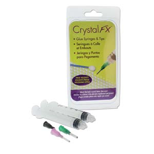 Glue Syringes to Attach Flatbacks, 4 pcs