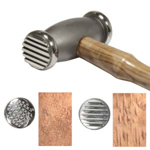 Hammer - 10oz Double faced textured  stripes/weave