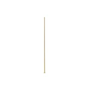 Head Pins, Gold Plate, .029 dia x 2 inch (50mm) 144 pcs