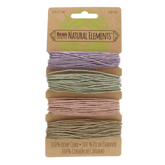 Hemp Cord for Beading by The Beadsmith  - New Colours Added
