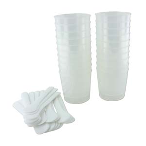 Ice Resin - Mixing Cups and Stir Sticks 20pcs