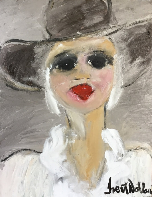 Lady Farmer - Country Girl  by TRENT NATHAN