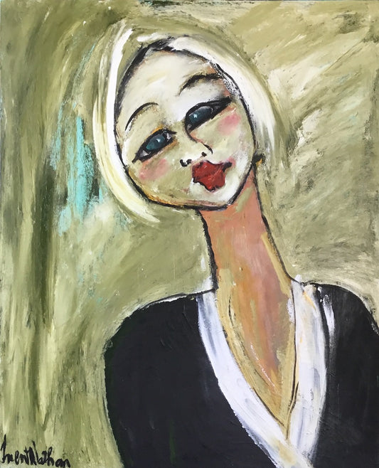 Fashion Editor Edith  by TRENT NATHAN