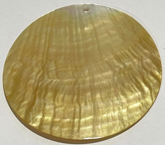 Shell - Pendant Disc, Huge 75mm, 1pc