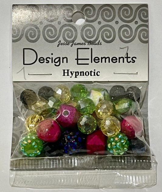 Design Elements Beads, Hypnotic, 28 grams - by Jesse James