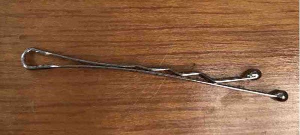 Antique Silver, Bobby Pin, 50mm, 10pcs