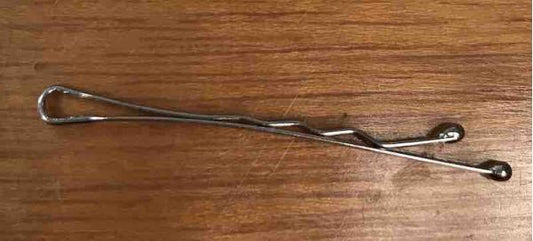 Antique Silver, Bobby Pin, 50mm, 10pcs