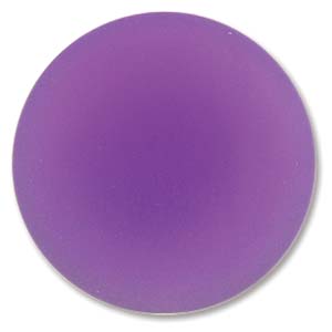 LUNA Cabochons 24mm round Grape, 1pc
