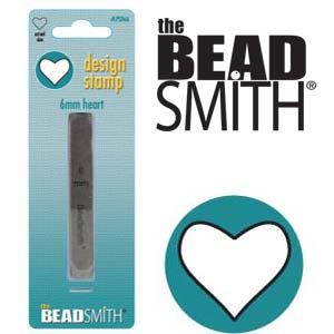 Design Stamp Heart 6mm