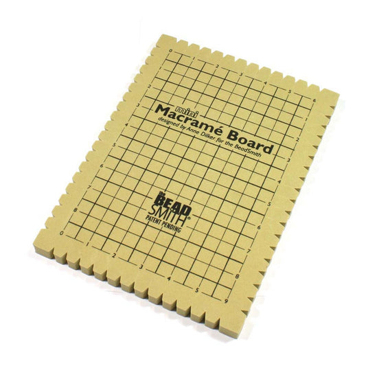 Macrame Board Mini 7.5 x 10.5 inches - Beadsmith - BEADS ON KELLY STREET