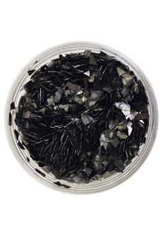 Ice Resin Glass Glitter Shards, Onyx, 13grams