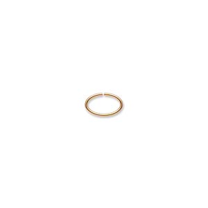 Gold Plated Brass, Jumpring, 8x5mm oval, approximately 22 gauge. 100pcs.