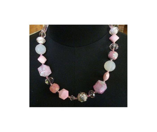 Coconut Ice Signature Necklace - Plus Earrings