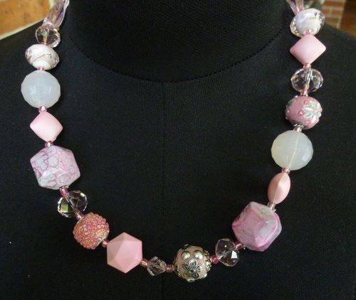 Coconut Ice Signature Necklace - Plus Earrings