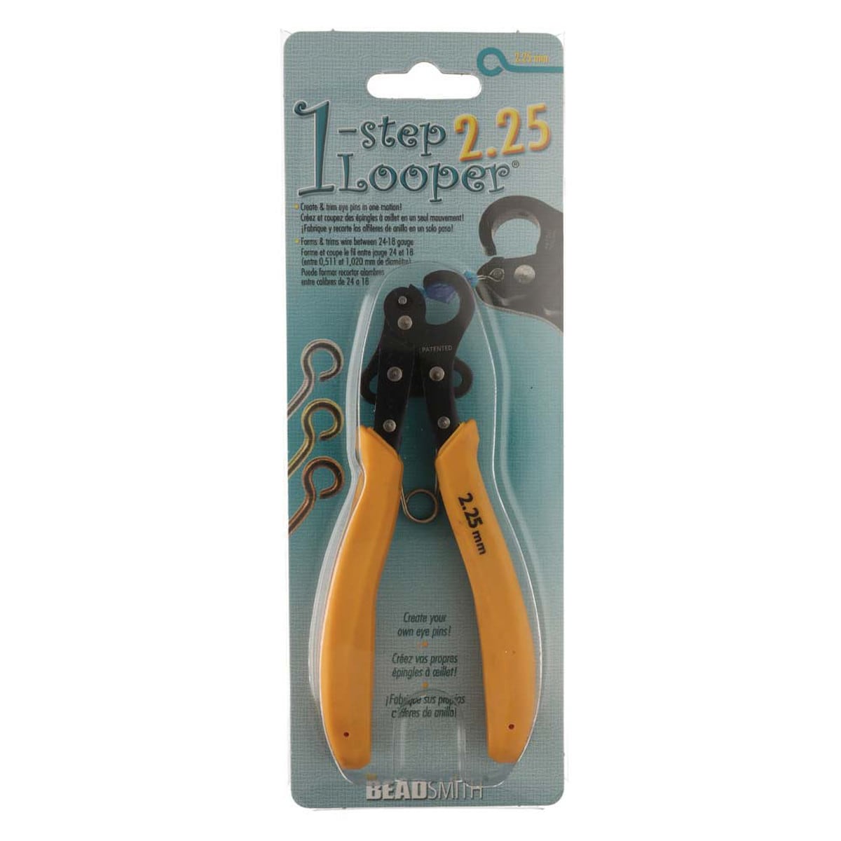 PLOOPER -The Beadsmith 1-Step Looper - 2.25mm Big Loops- 24-18g Wire