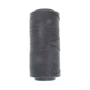 Knot it Waxed Poly Cord 2ply (1mm) - Dark Chocolate 144 metres - Beadsmith