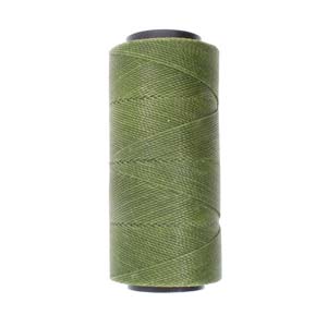 Knot it Waxed Poly Cord 2ply (1mm) - Olive 144 metres - Beadsmith