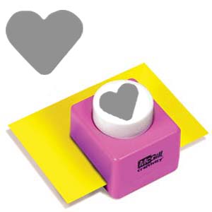 Paper Punch - Heart 1-1/4 inch, (30mm)