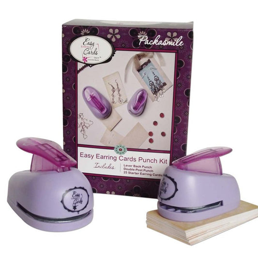 Easy Earring Punch Kit - 2 punches + cards
