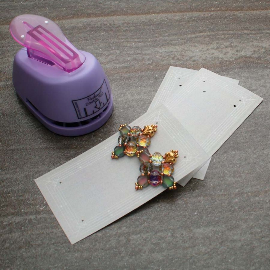Easy Earring Double Post Punch - for earring cards - two holes