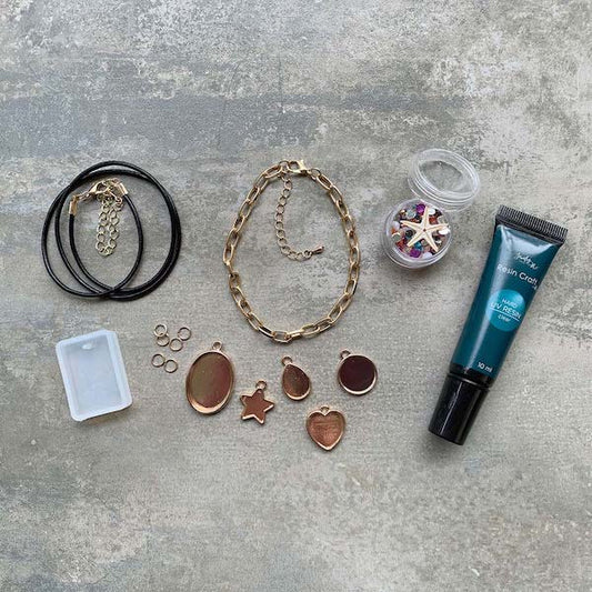 UV Resin Kit Jewelry Starter - RES DIY