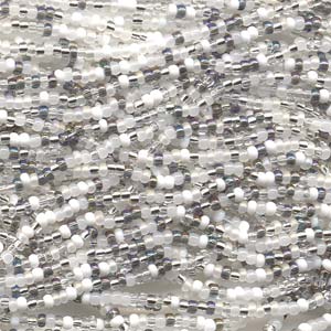 Czech Seed Beads 11/0 Apparition Mix,  6 x 20 inch strands