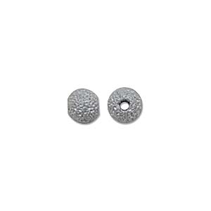 Black Nickel Plate Stardust Beads, Round, 4mm, 144 pcs