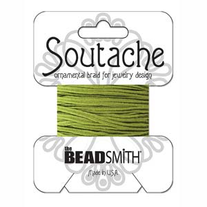 Rayon Soutache Celery 3 yards