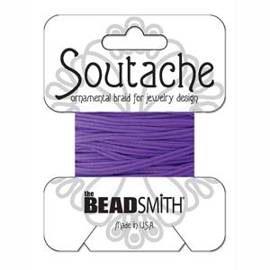 Rayon Soutache Lilac Dark 3 yards