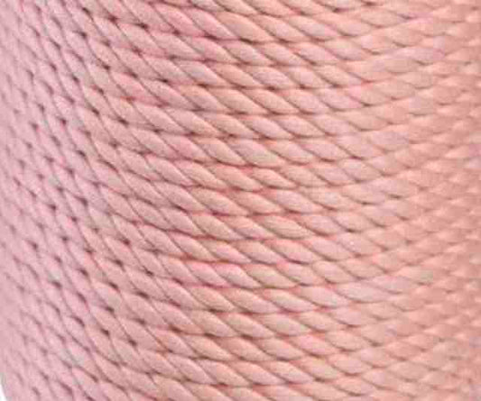 Macrame Cord Cotton Blush, 6mm 10 metres