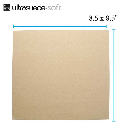 Ultrasuede, Chamois,  8.5 x 8.5 inches, 1 sheet
