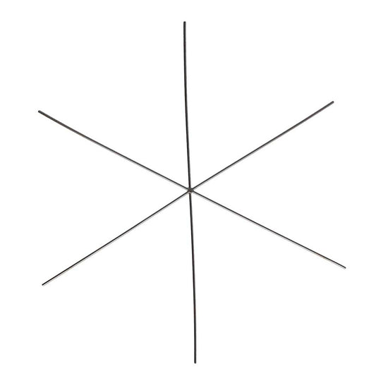 Snowflake or Star Wire Form, 4 1/2 inch,  7pcs by Beadsmith