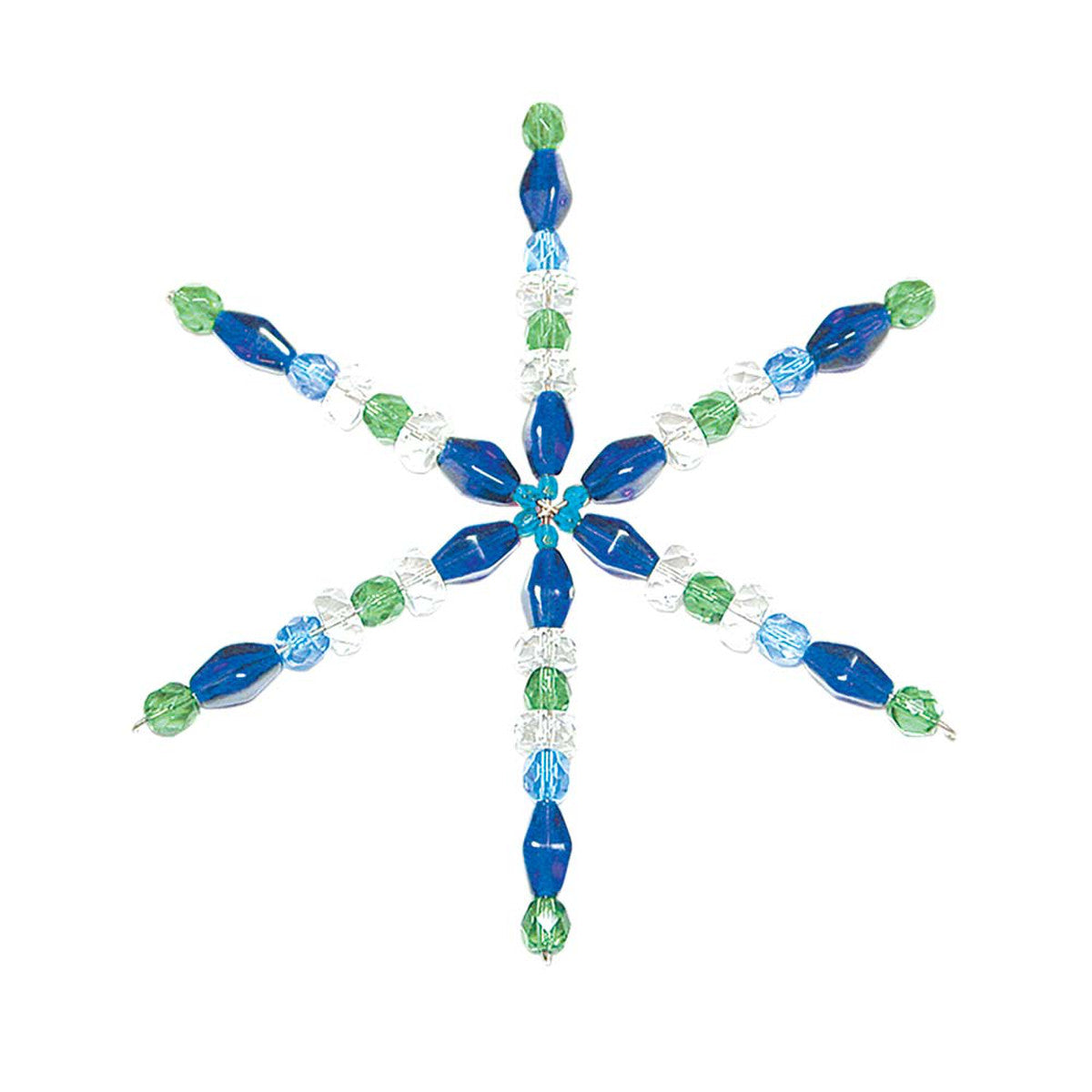 Snowflake or Star Wire Form, 4 1/2 inch,  7pcs by Beadsmith