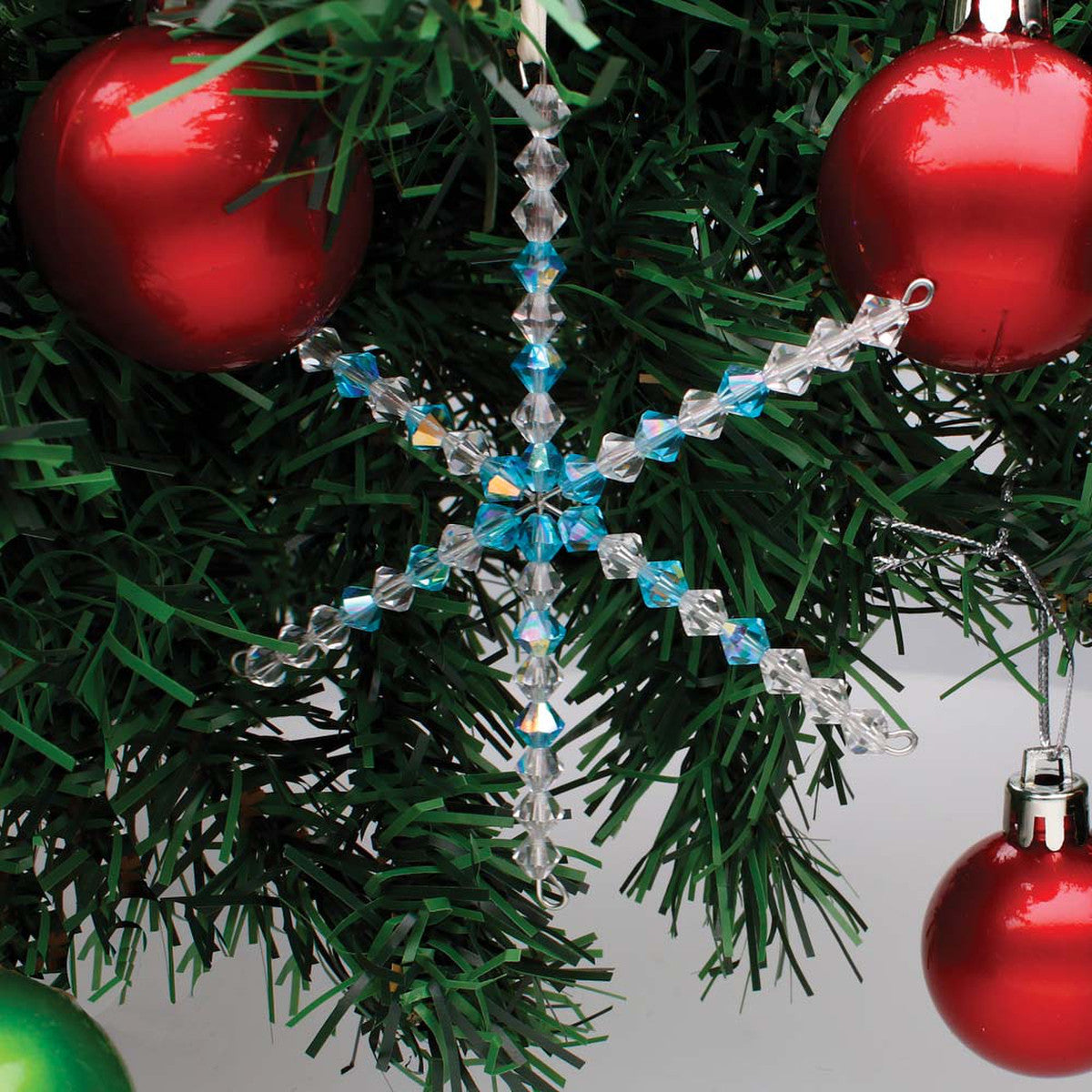 Snowflake or Star Wire Form, 4 1/2 inch,  7pcs by Beadsmith