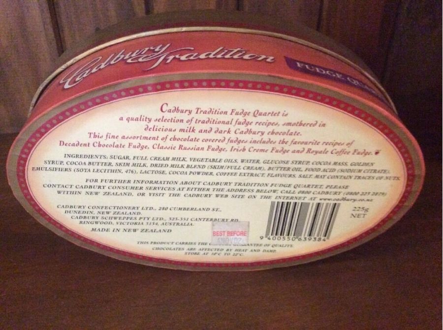 Cadbury Chocolates Collectable Containers - Good Condition - Two items