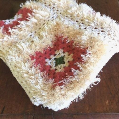 Knee Rug, Crocheted, Handmade, Brand New, 110 x 110cm